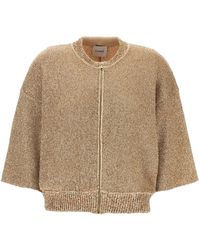 Nude - Sequin Cardigan - Lyst
