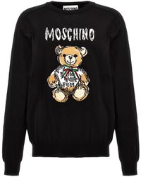 Moschino - Pullover "Archive Teddy" - Lyst
