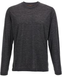 Zanone - Light Wool T-shirt - Lyst