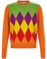 Ballantyne - 'classic Diamond' Sweater - Lyst