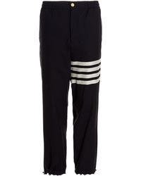 Thom Browne - Bar Straight Leg Trousers - Lyst