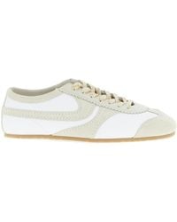 Dries Van Noten - Leather And Suede Sneakers - Lyst