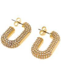Rabanne - Earrings With Crystals - Lyst