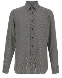 Tom Ford - Polka Dot Lyocell Shirt - Lyst