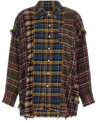 R13 - Patchwork Shirt - Lyst
