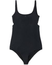 Courreges - Einteiliger Badeanzug - Lyst