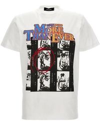 DSquared² - T-shirt 'More Than Ever' - Lyst