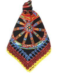 Dolce & Gabbana - Silk Scarf - Lyst