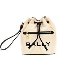 Bally - Bucket Bag "Bar Mini" - Lyst