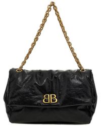 Balenciaga - Mittelgroße Umhängetasche "Monaco Chain Bag" - Lyst