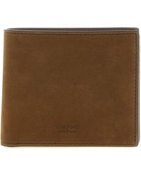 Tom Ford - Nubuck Leather Wallet - Lyst