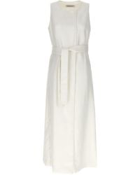 Max Mara - 'Aureo' Maxi Waistcoat - Lyst
