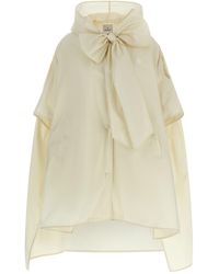 Moncler - Taffeta Cape - Lyst