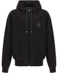 Dolce & Gabbana - Coat Of Arms Logo Hoodie - Lyst
