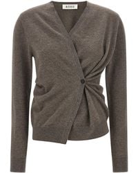 Rohe - Asymmetric 'Twisted Ballet' Cardigan - Lyst