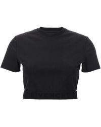 Givenchy - Cropped-T-Shirt - Lyst