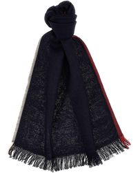 Brunello Cucinelli - Contrast Border Scarf - Lyst