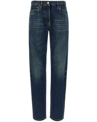Prada - Trompe L'Oeil Heart Jeans - Lyst