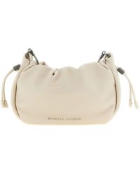 Brunello Cucinelli - 'bucket Mellow' Mini Crossbody Bag - Lyst