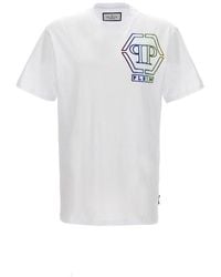 Philipp Plein - T-shirt logo strass - Lyst