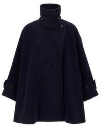 Chloé - Cappotto Lana Doppiopetto - Lyst