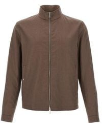 ZEGNA - Blouson Oasi Lino - Lyst