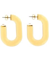 Rabanne - 'bo Resine' Earrings With Crystal Detail - Lyst