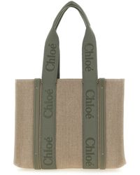 Chloé - Medium 'woody' Shopping Bag - Lyst