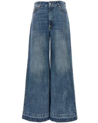 Stella McCartney - Jeans mid blue vintage - Lyst