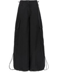 Palm Angels - Wide-Leg Nylon Parachute Pants With Adjustable Cuffs - Lyst
