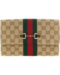 Gucci - 'new Horsebit' Wallet On Chain - Lyst