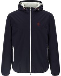 Brunello Cucinelli - Polyamide Shell Jacket Clothing - Lyst