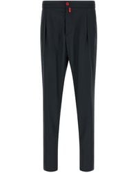 Kiton - Red Button Pants - Lyst