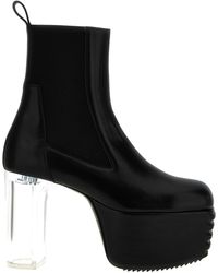Rick Owens - 'minimal Grill Platforms' Ankle Boots - Lyst