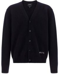 A.P.C. - A. P.C. 'Kevin' Cardigan - Lyst