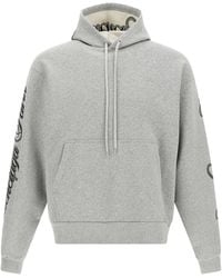 Balenciaga - Hoodie With Cursive Logo - Lyst
