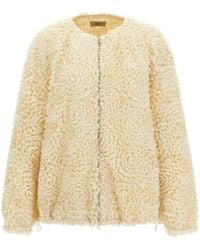 Herno - Mini Ruffle Jacket - Lyst