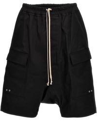 Rick Owens - 'cargo Pods' Bermuda Shorts - Lyst