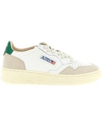 Autry - Medalist Low Sneakers With Suede Overlays - Lyst