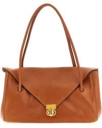 Marni - Leather E/w Shoulder Bag - Lyst