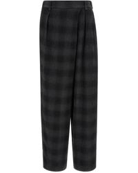 Tela - Check Pants - Lyst