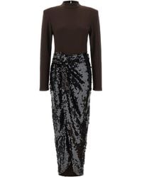 ROTATE BIRGER CHRISTENSEN - 'Knotted Midi Dress' - Lyst