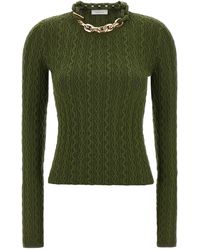 Rabanne - Necklace Sweater - Lyst