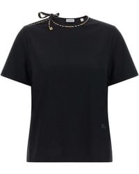 Burberry - 'Frankie Bow' T-Shirt - Lyst
