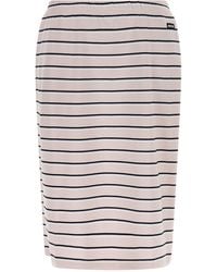 ROTATE BIRGER CHRISTENSEN - 'Jersey Midi' Skirt - Lyst