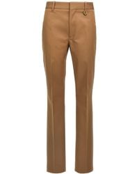 Burberry - Trousers 'Gabardine Tailored' - Lyst