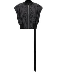 Rick Owens - Nylon Sleeveless Jacket - Lyst