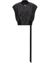 Rick Owens - Nylon Sleeveless Jacket - Lyst
