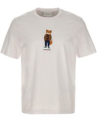 Maison Kitsuné - T-Shirt "Dressed Fox" - Lyst
