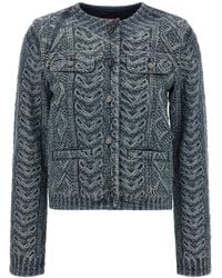 DIESEL - 'De-Grafy-S2' Denim Jacket - Lyst